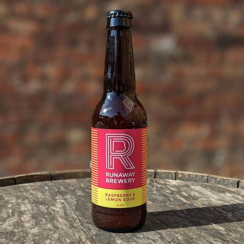 Runaway Raspberry & Lemon Sour Case of 24 - Runaway Brewery